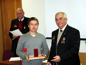 Награждение лауреатов премии и вручение Медали Тихомирова за 2012 г. 